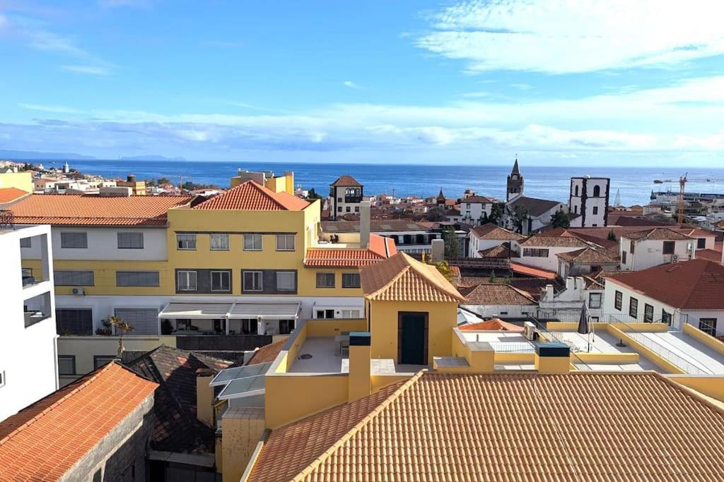 Top-Floor One-Bedroom Flats - Peaceful With Ocean And City Views Funchal  Exterior foto